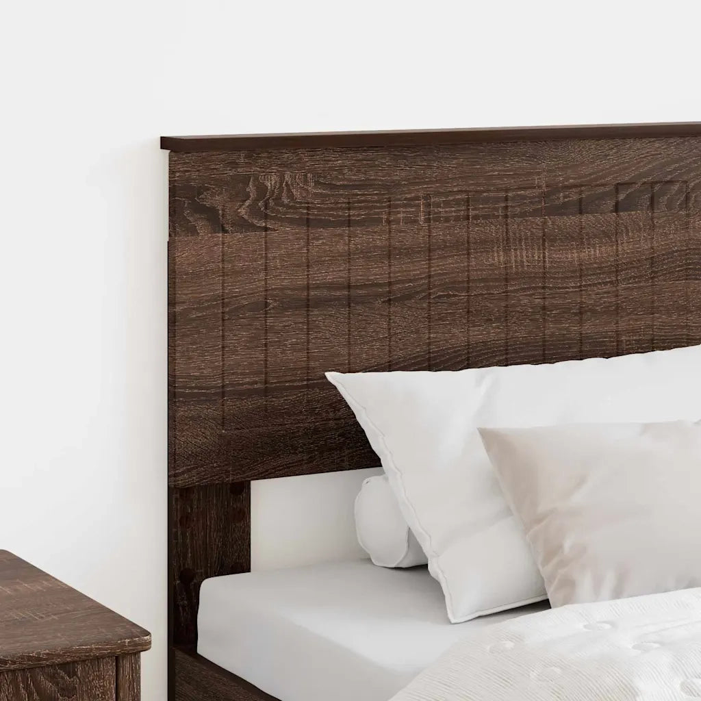 Testiera-Testata-Testiera Decorativa Rovere Marrone 75 cm Legno multistrato 131653