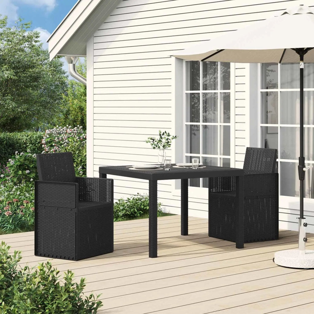 Sedie da pranzo da giardino 2 pcs Antracite 53 x 47 x 88,5 cm 899961