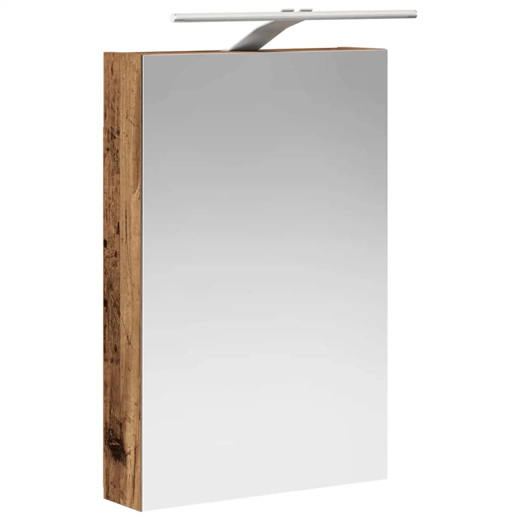 Set di Armadi da Bagno 5 pcs Legno antico 40 x 10,5 x 60,5 cm 3407341