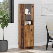 Credenza-Buffet-Armadio da cucina Legno vecchio 35 x 37 x 142 cm Legno multistrato 234471