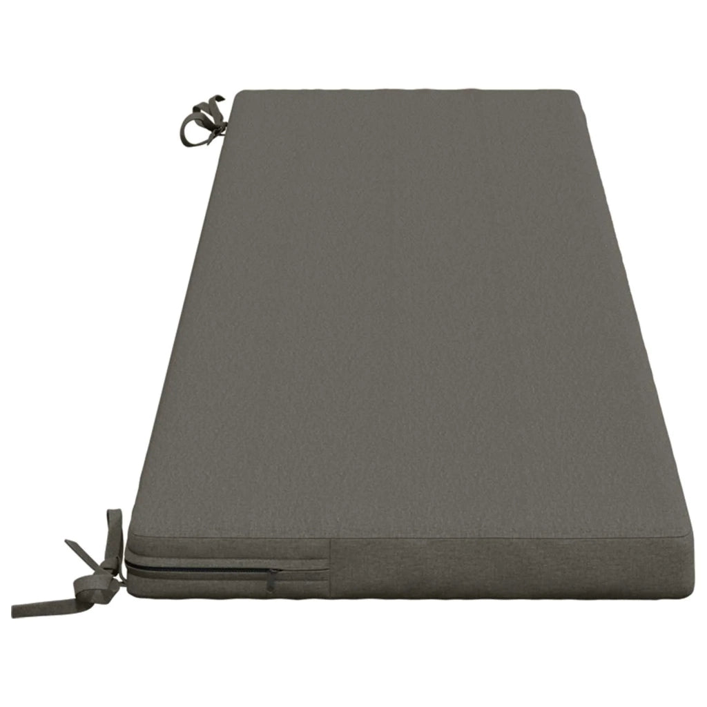 Cuscino per panchina SOEST 100% Poliestere Grigio 948984