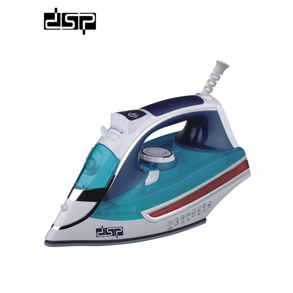 Trade Shop - Ferro Da Stiro A Vapore 2000 W Termostato Vapore Piastra In Ceramica Steam Iron -