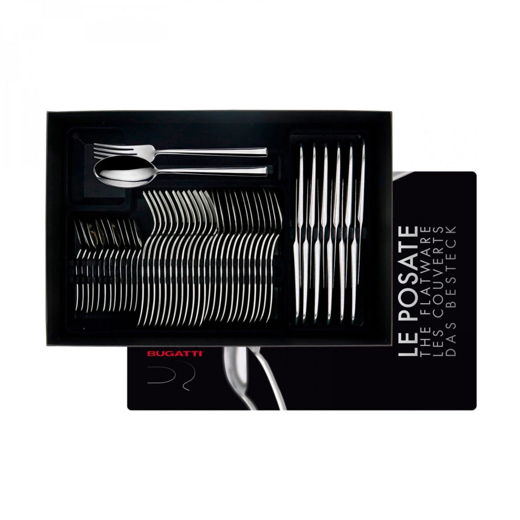 DUETTO, Posate Set 50 Pz, Scatola Gallery, Casa Bugatti