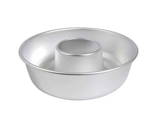 STAMPO BASSO IN ALLUMINIO CON TUBO  cm.22x6,5h