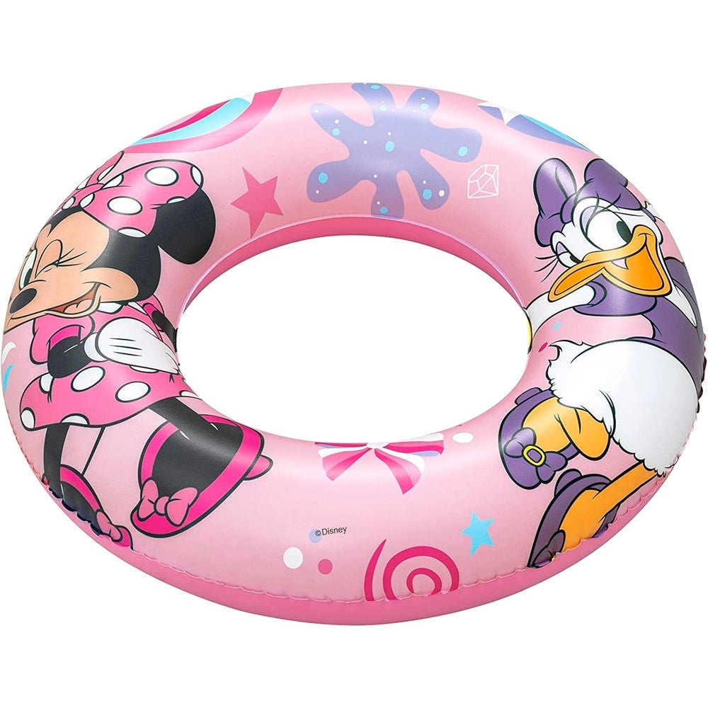 Trade Shop - Ciambella Gonfiabile Salvagente Minnie Paperina Mickey Mouse Mare Piscina Spiaggia 91040 -