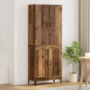 Credenza-Buffet-Armadio da cucina Legno vecchio 69,5 x 34 x 180 cm Legno multistrato 720226