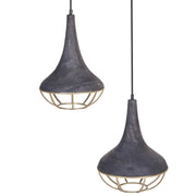 Lampada a sospensione Nero Paralume in legno naturale Plafoniera Stile Boho Accessori per la casa Fatti a mano