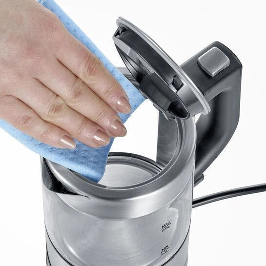 Severin WK 3472 bollitore elettrico 0,5 L 1100 W Argento