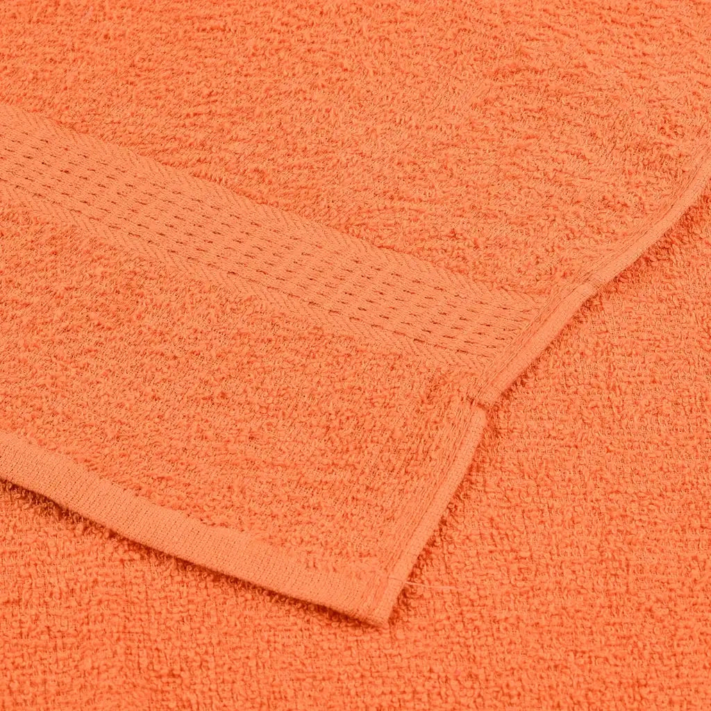 Asciugamani per sauna FROGN 4 pezzi Arancione 80x200 cm 360 g/m² 136912