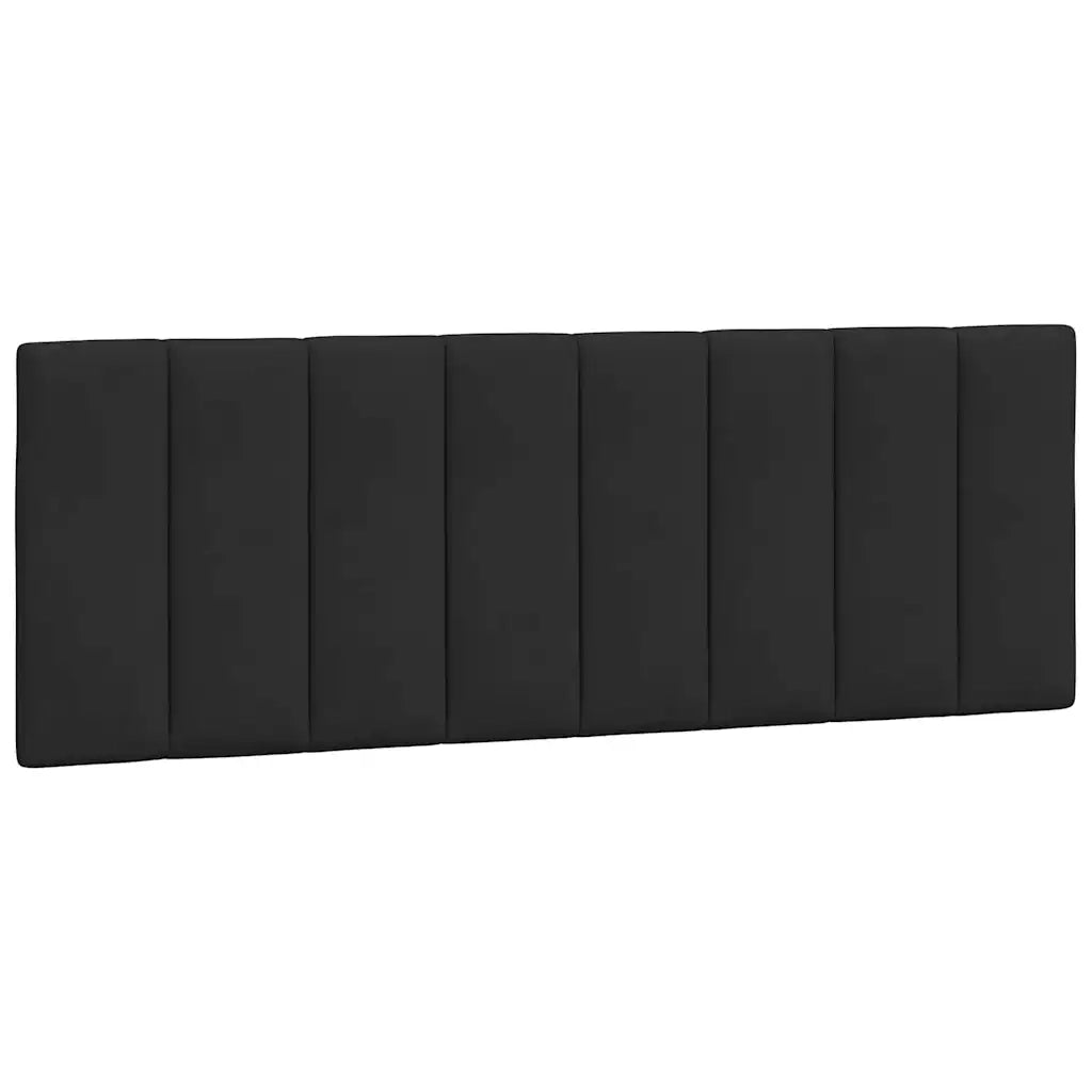 Cuscino Testiera Hanko Nero 120 cm in Velluto CFW7423664