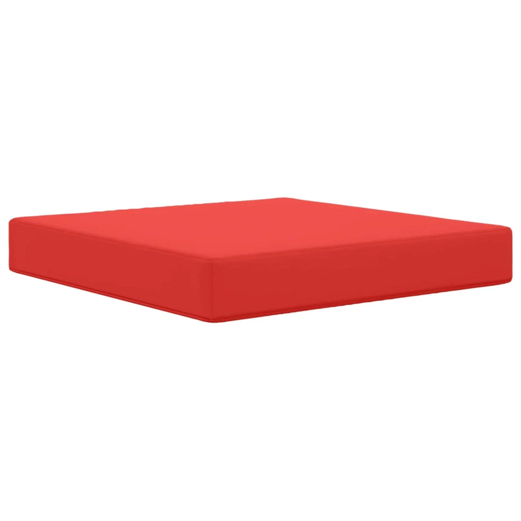 Cuscino per divano da esterno 2 pcs Rosso Poliestere