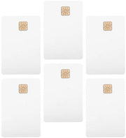Carte di identificazione 6 pezzi - Carte PVC - Badges di identificazione - Etichette personalizzabili - Carte di accesso - Sicurezza e affidabilità - 8,50 x 5,30 cm - Carte di identificazione