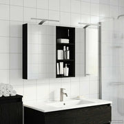 Set di Armadi da Bagno con porta 3 pcs 110 x 10,5 x 60,5 cm