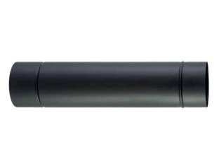 TUBO PORCELLANATO PER STUFE A LEGNA NERO OPACO  ø cm.15x100    SAVE