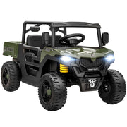 Auto Elettrica Bambini 12V ¨C Xylo ¨C Verde con Telecomando e Musica 3-8 Anni