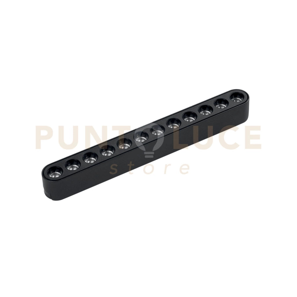 LAMPADA LED LINEARE BINARIO BERNINI 48V NERO IN ALLUMINIO E PLASTICA 12W 1440LM 3000K 2,9X22,23X2,5