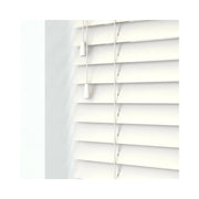 Trade Shop - Tenda Veneziana Da Interno Casa Sole Effetto Legno Colore Bianco 100x160cm -