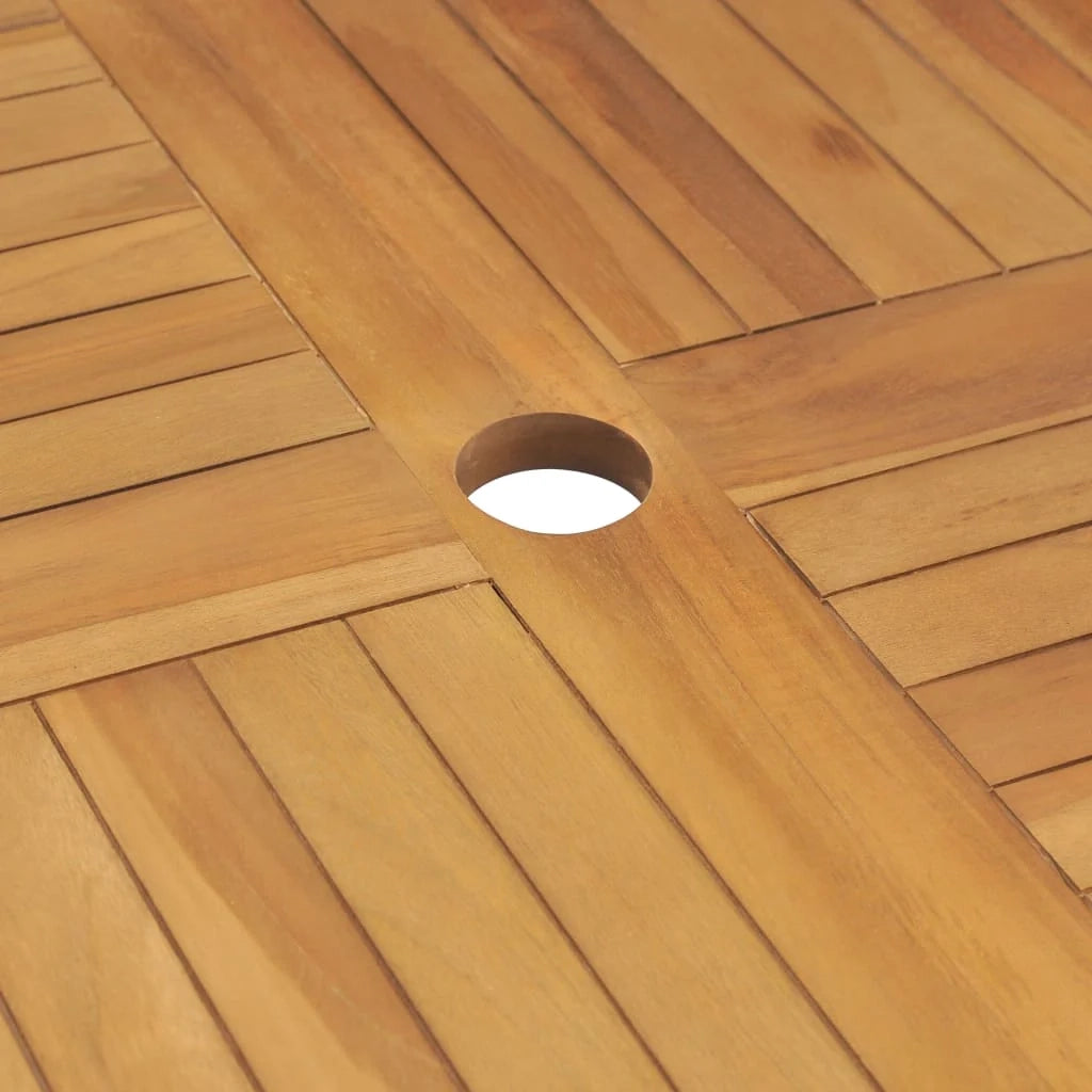 Set da pranzo per mobili da giardino mobili da esterno 5 pezzi 47 x 62 x 90 cm legno massello di teak 02_0014302