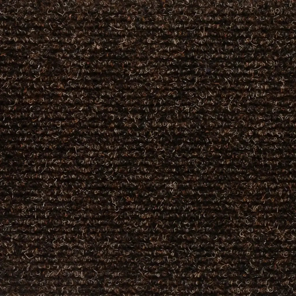 Tappetini per scale autoadesivi 20 pz | Gradini per Scale 56x17x3 cm marrone semicircolari