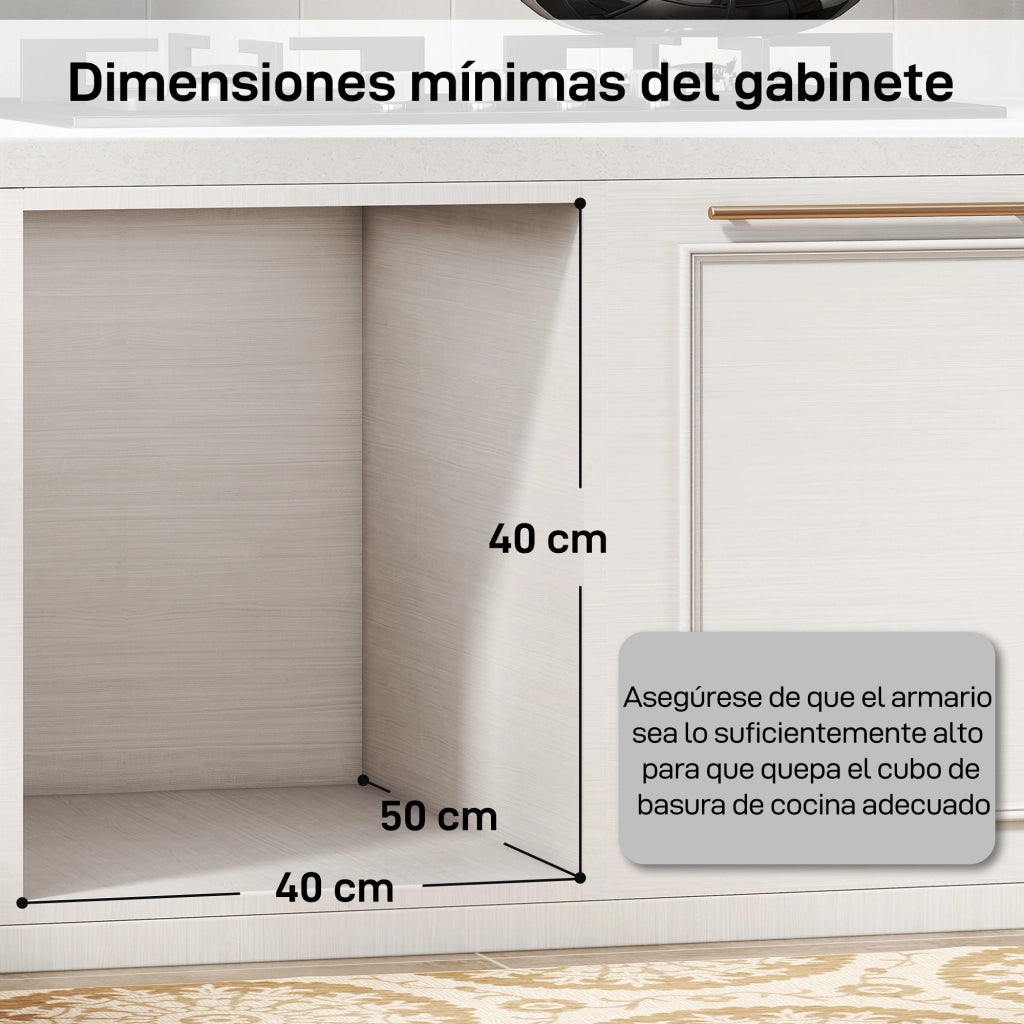 Cestino per Sottolavello Estraibile ¨C Zephmum ¨C Grigio 31L