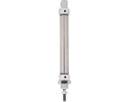 Cilindro Pneumatico 16 mm - Doppio Funzionamento - Acciaio Inossidabile - Componente Industriale - Varie Opzioni di Azionamento - Campo di Pressione di Funzionamento 1,5-10 bar - Cilindro Pneumatico