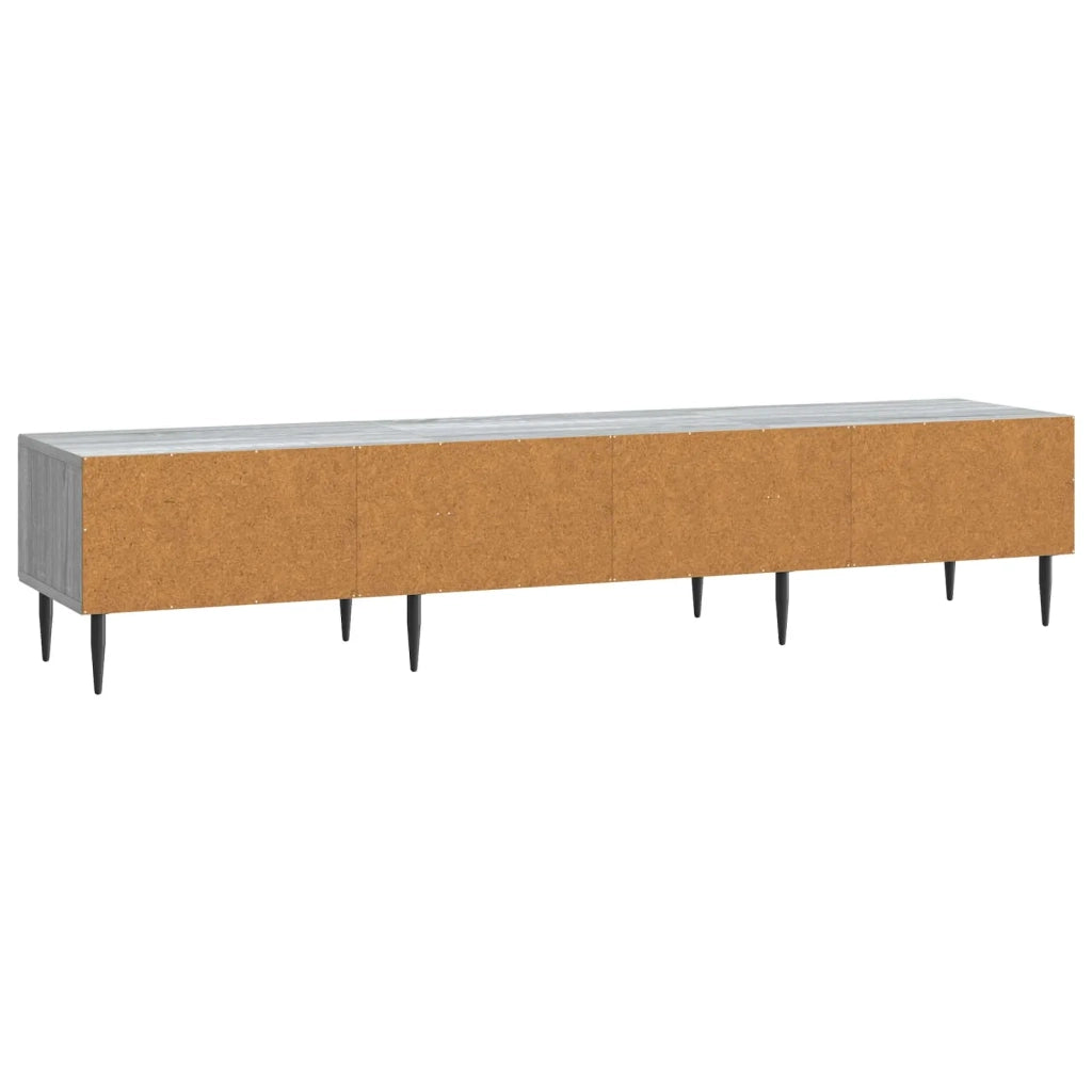 Mobile TV Grigio Sonoma 147 x 34,5 x 30 cm Legno ingegnerizzato