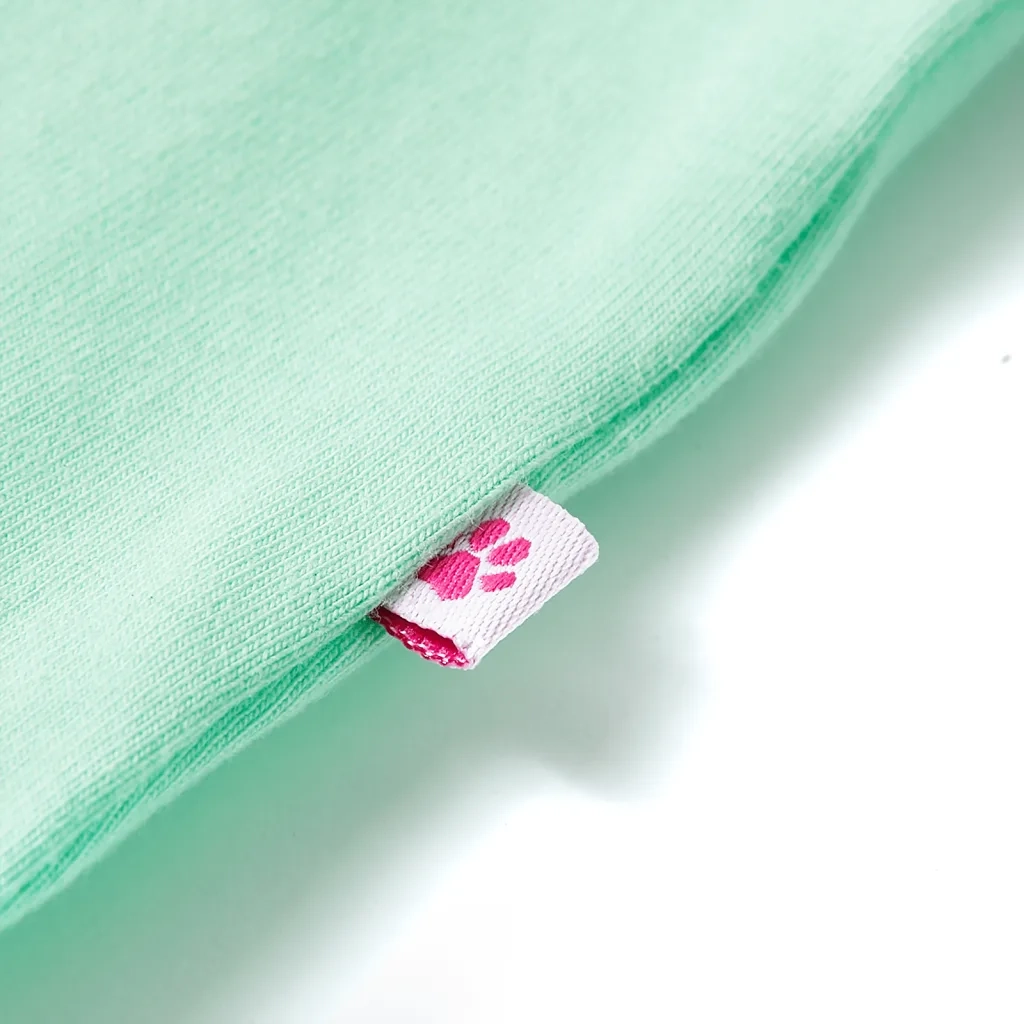 Maglietta da Bambina Verde Brillante 92 10734