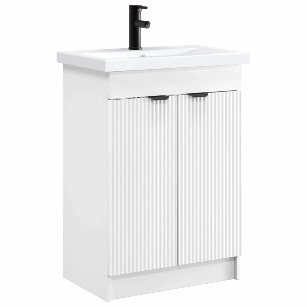 Set di mobili per il bagno Bianco 78,5 x 37,5 x 81 cm 3404154