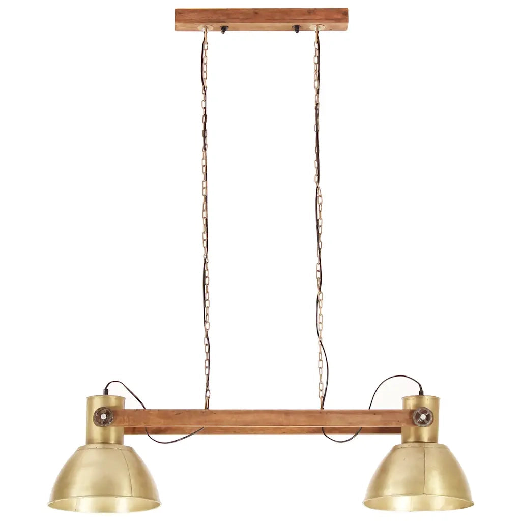 Lampada a Sospensione Industriale 25 W Ottone 109 cm E27 320526