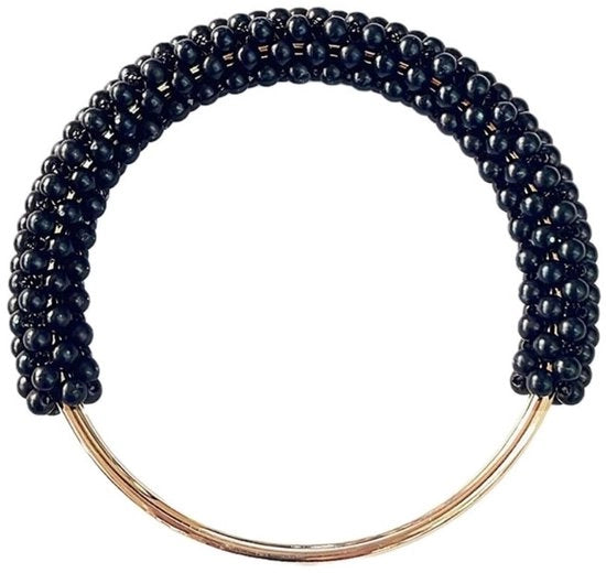Accessorio per borsa rotondo - Metallico - Decorativo - 11 cm di diametro - Materiale duraturo - Maniglia