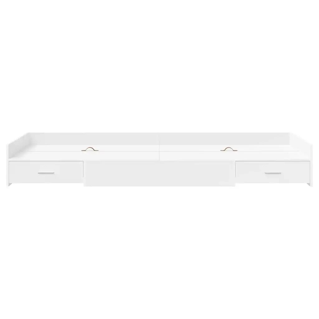 Struttura del letto Bianco 98.5 x 200 cm Legno multistrato 3335221