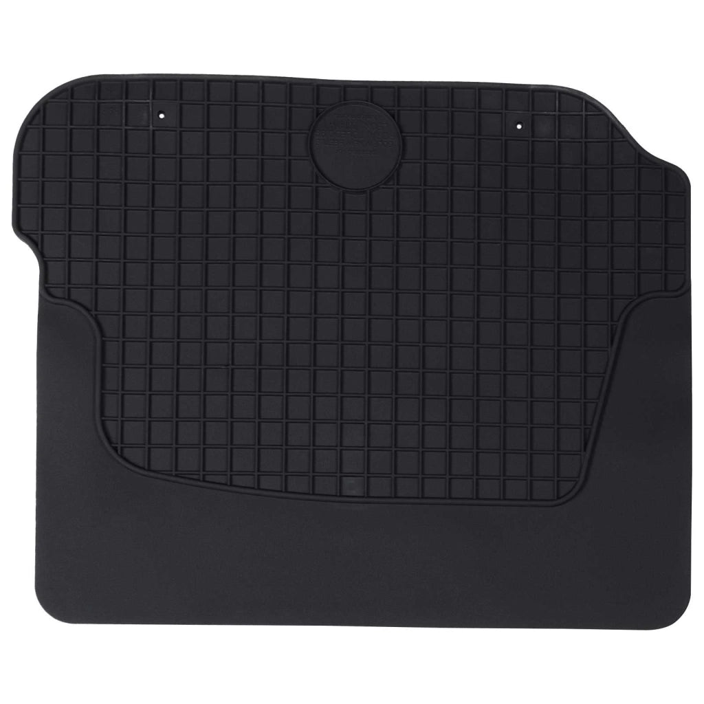 Tappetino per Auto 4 pz Nero Gomma CFW4300782