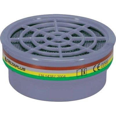 FILTRO X RESPIRATORE A MASCHERA M6400 DELTAPLUS - M6000 A B E K1 CF=PZ 2- 1 confezioni