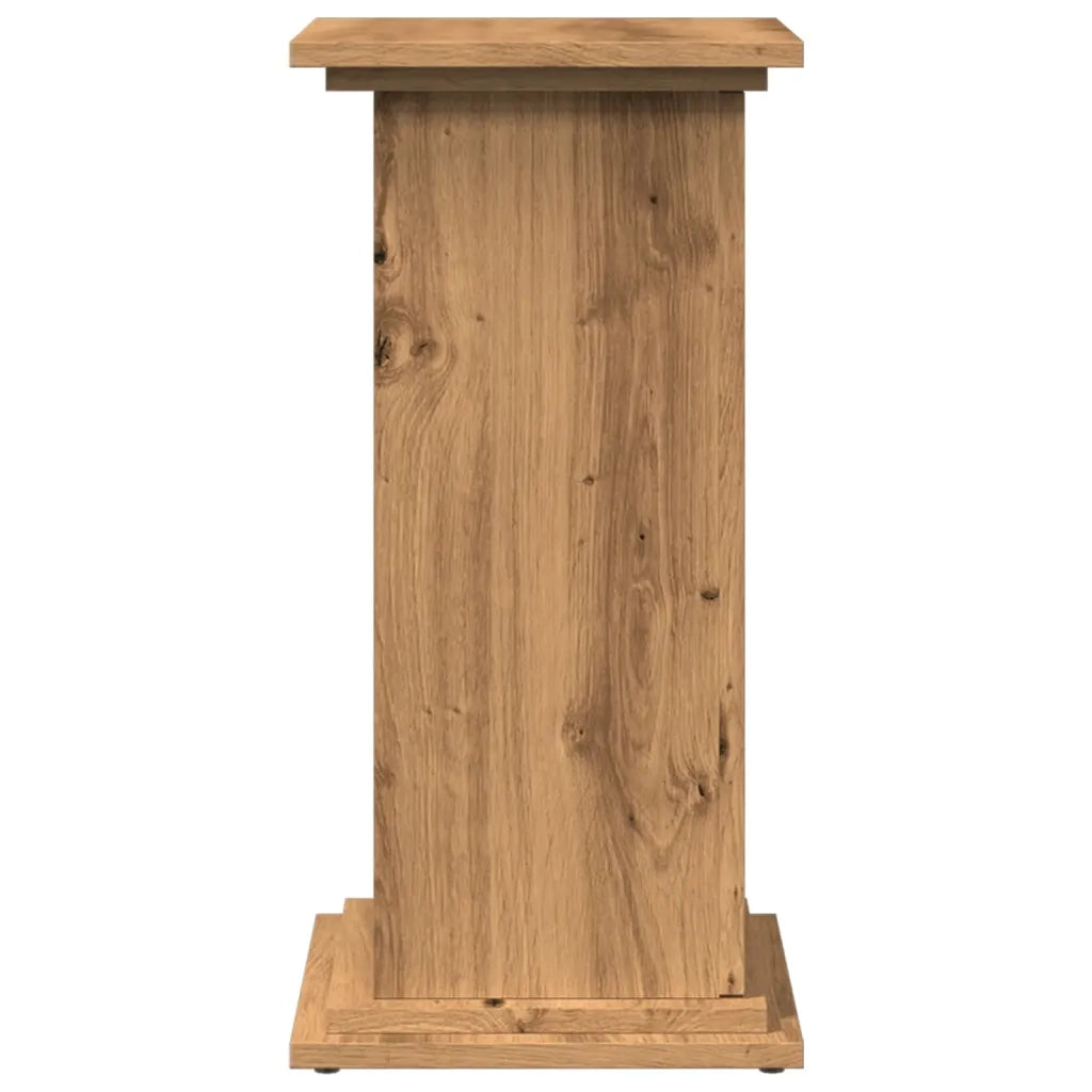 Espositore Portaoggetti Rovere Artigianale 31x30x60 Truciolato 854624