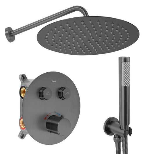 Set Doccia Da Incasso Rea Lungo Titan + Box