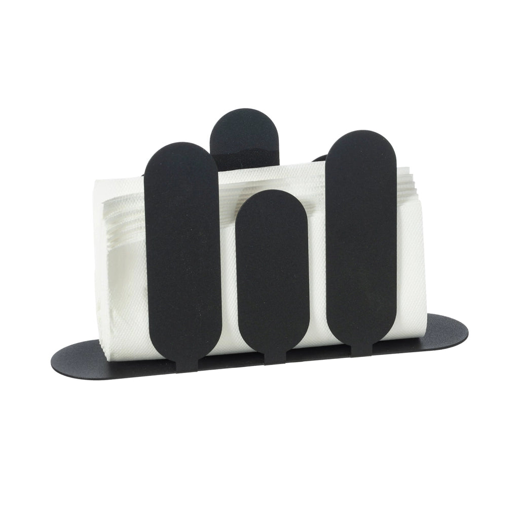 Portatovaglioli verticale Park Nero