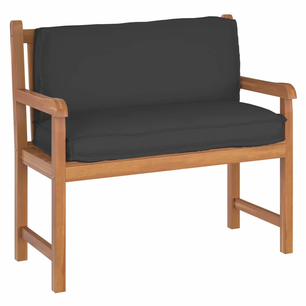 Cuscino Nero 120 x 40 x 12 cm Tessuto Oxford 42001542