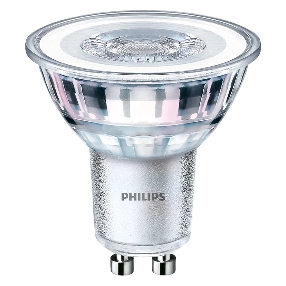 LAMPADA FARETTO A LED 'SPOT' CALDA 2700K 4,6 W= 50W GU10 - 355 lm- 4 pezzi  - PHILIPS