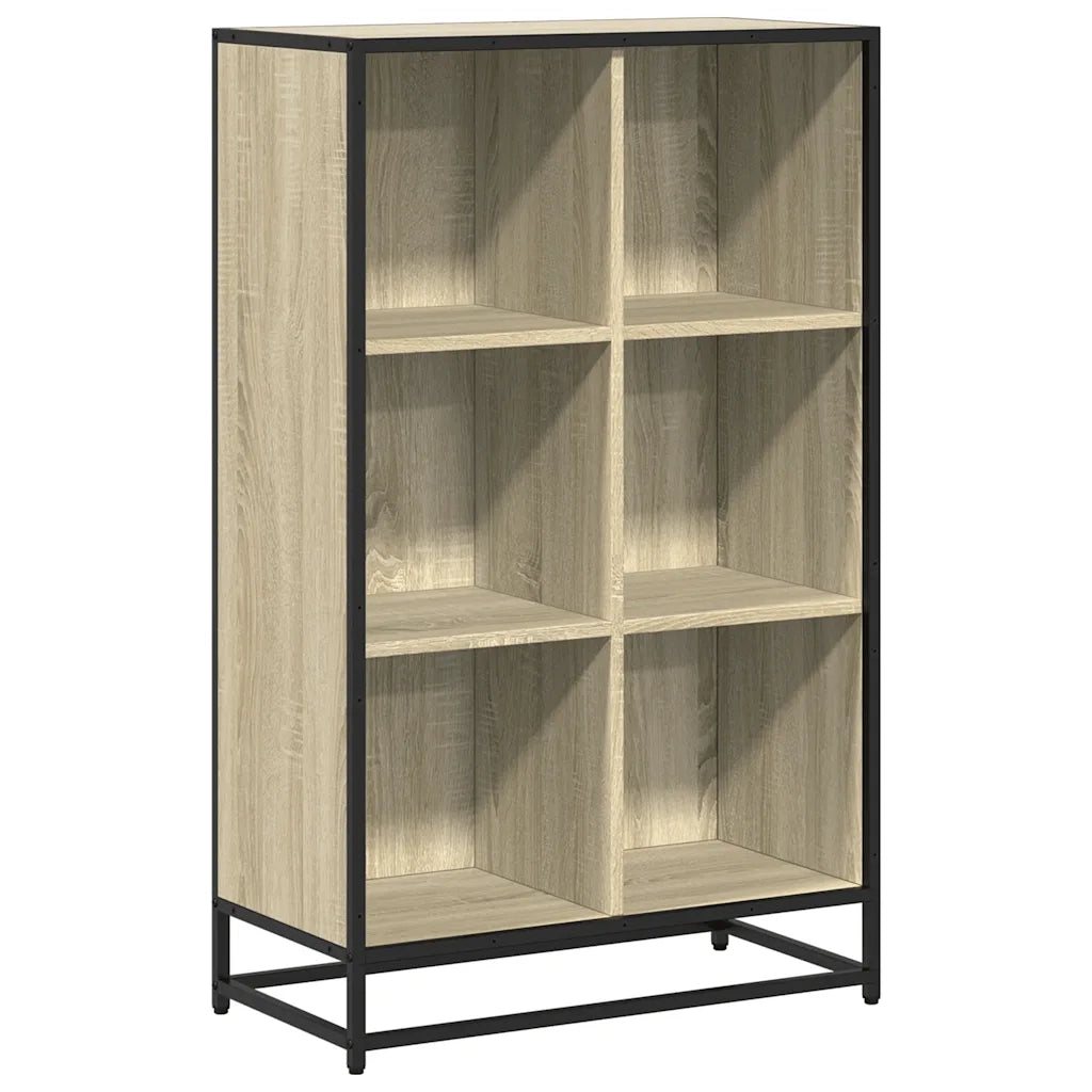 Libreria Rovere Sonoma 65,5x33x107,5 cm in Legno Multistrato