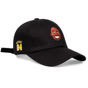 Cappellino da baseball Kobe 24 in cotone ricamato, nero