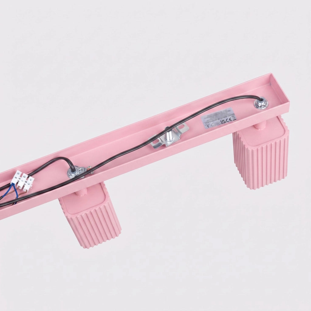 Plafoniera RAYO 4L rosa