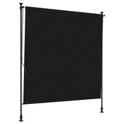 Tenda a Rullo Esterna Nero 200 x 270 cm