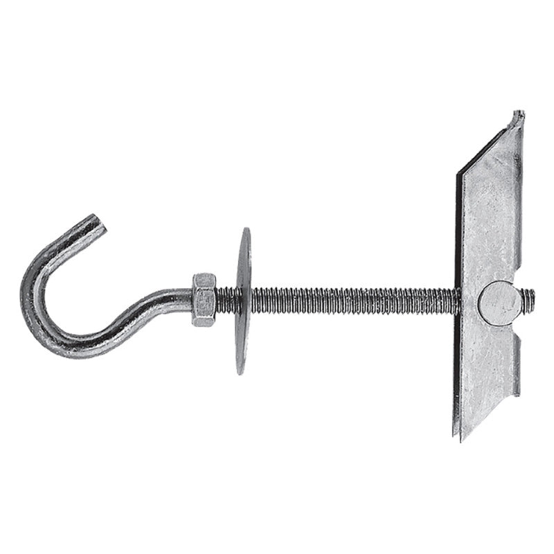 ANCORA A SOFFITTO A BASCULA CON OCCHIOLO APERTO 'BK01' Vite M6x75 mm - 50 pezzi- TECFI