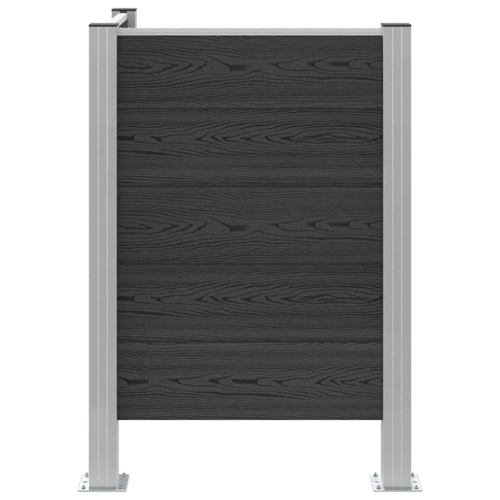 Recinzione Contenitore per Rifiuti Grigio 85 x 85 x 115 cm
