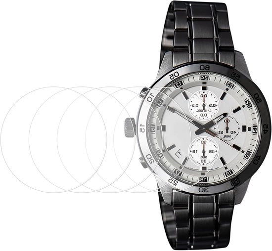 Set di 5 protezioni per schermo per orologi - 31mm di diametro - Ultra HD - 0,22mm di spessore - Senza bolle - Chiari e delicati