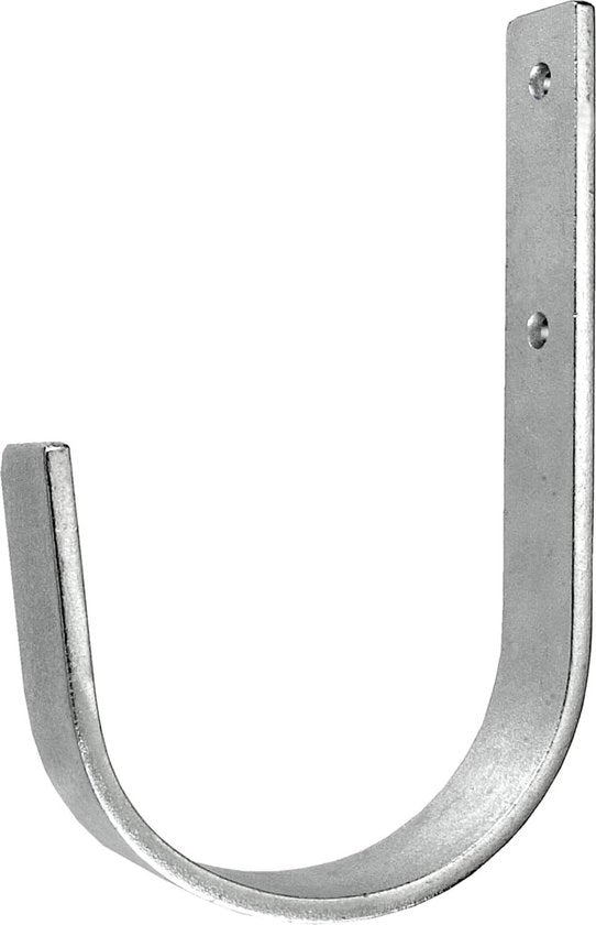 Haken per parete 170 x 110 x 100 x 25 mm - resistente fino a 40 kg - aghetto zincato/attacco universale/attacco di montaggio per garage/tavolo da lavoro/supporto di archiviazione (DY22013)