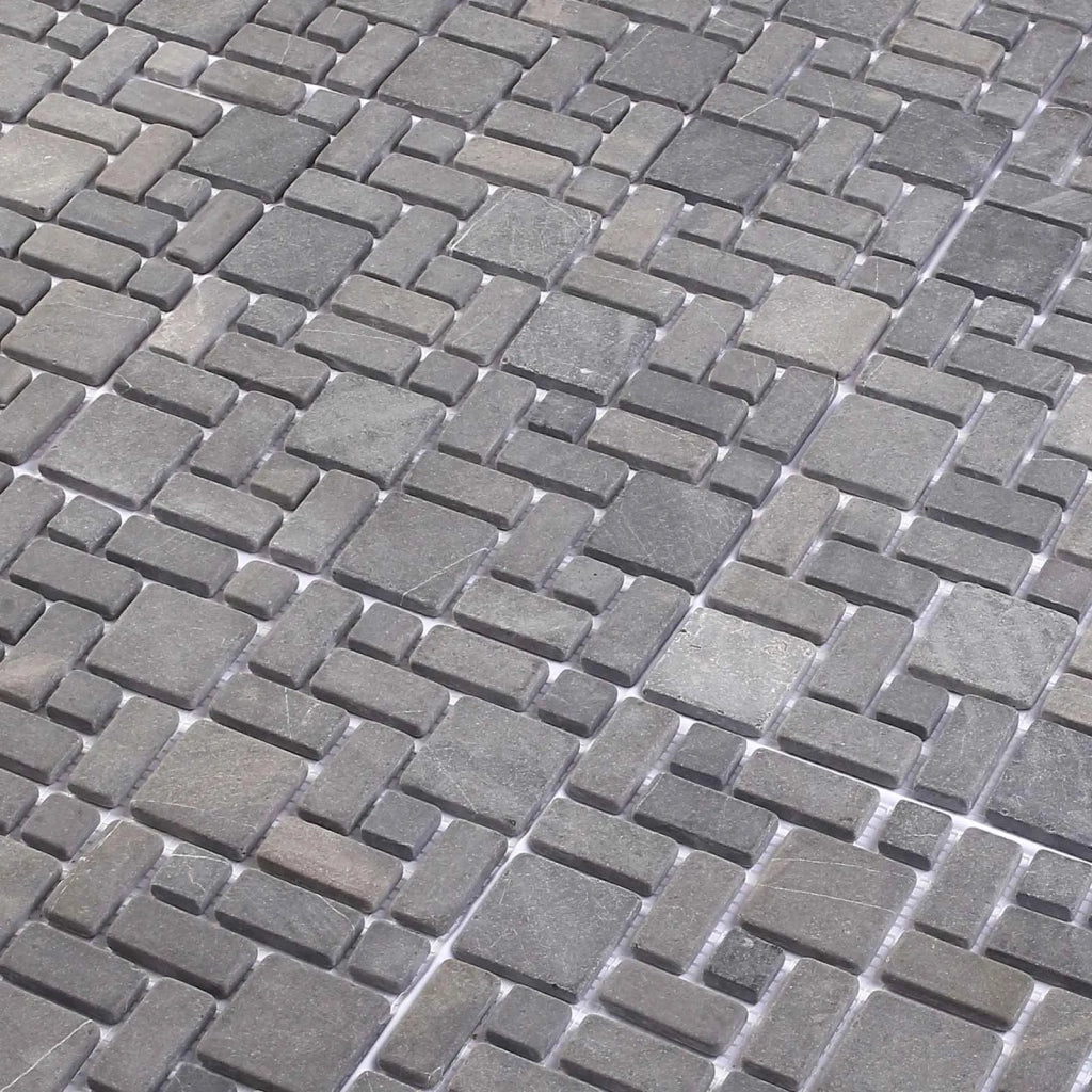 Piastrelle Mosaico Grigio 30 x 30 cm Marmo 42033526