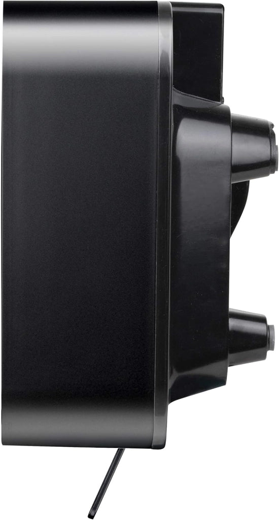 Black + decker bxwsh2000e - termoventilatore ceramico da parete, adatto per bagni, con termostato elettronico, programmatore, timer e telecomando. display led, sistema ptc e oscillazione automatica