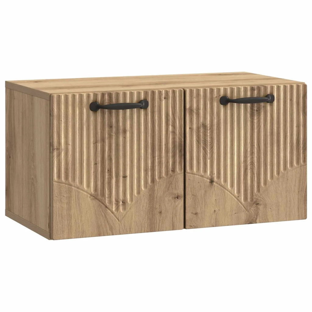 Mobile Porta TV da Muro 59,5 x 31 x 30 cm Rovere Artigianale 899054