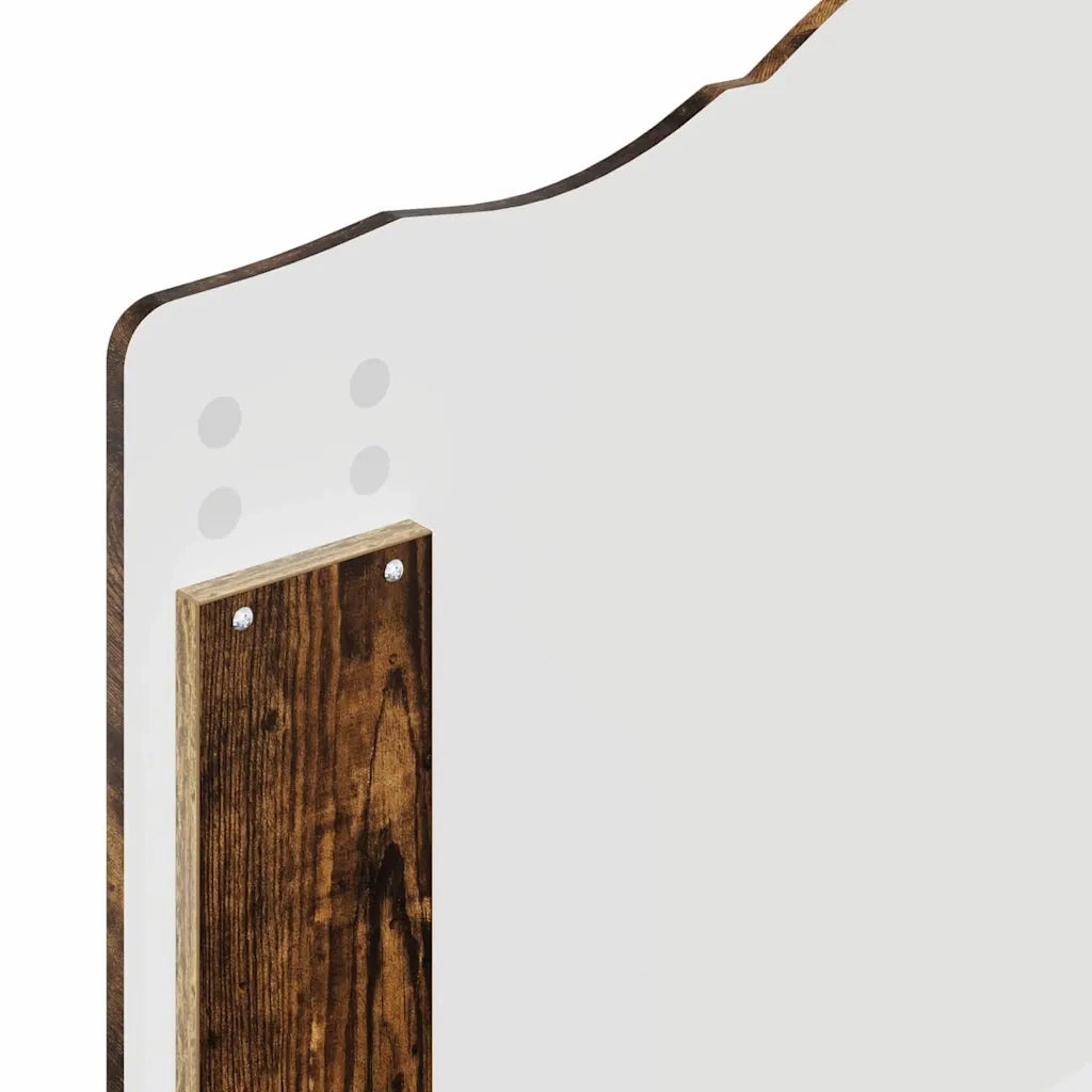 Testiera-Testata-Testiera Decorativa Rovere fum¨¦ 75 cm Legno multistrato 344966